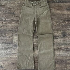 Vintage 70s Watch LA Corduroy Bell Bottom Pants flared Disco Hippie Size 3-4